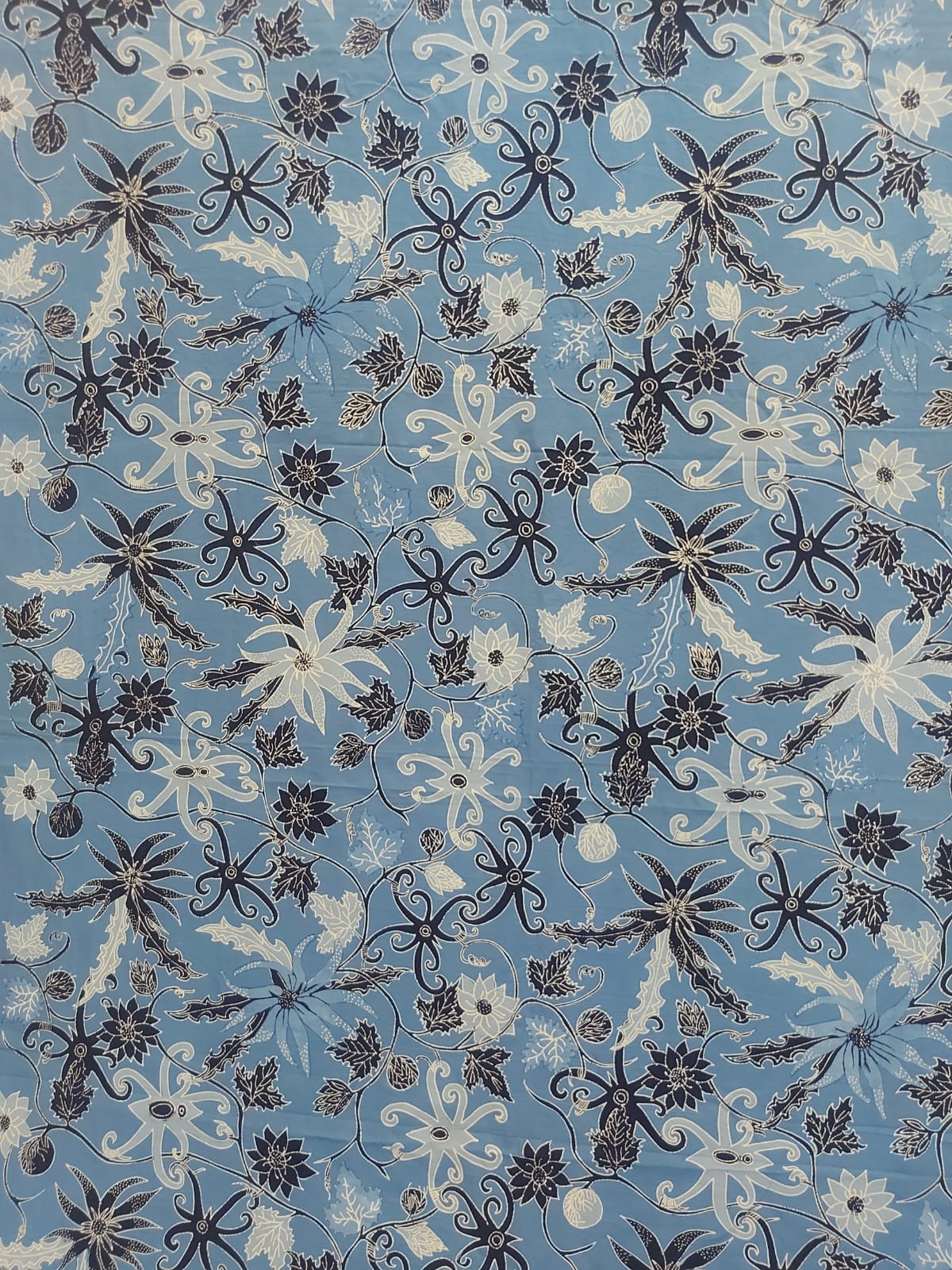 Kain batik batik tulis katun premium motif pesona Rimba Borneo
