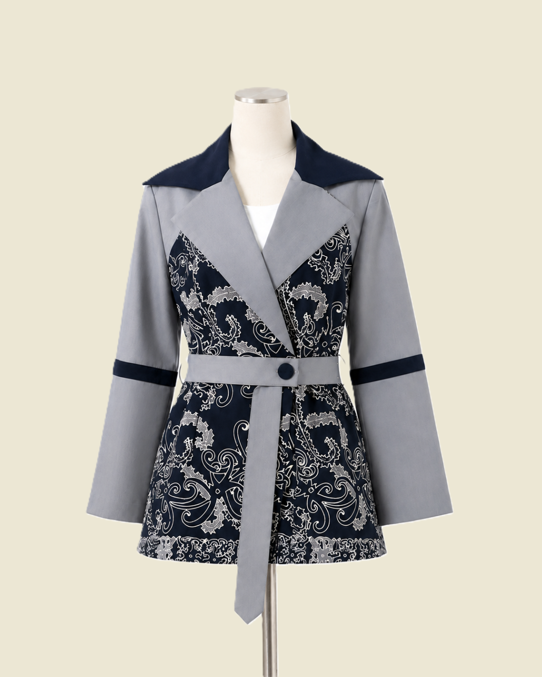 Untaian Pakis Kalimantan – Outer Batik Katun Premium Wanita